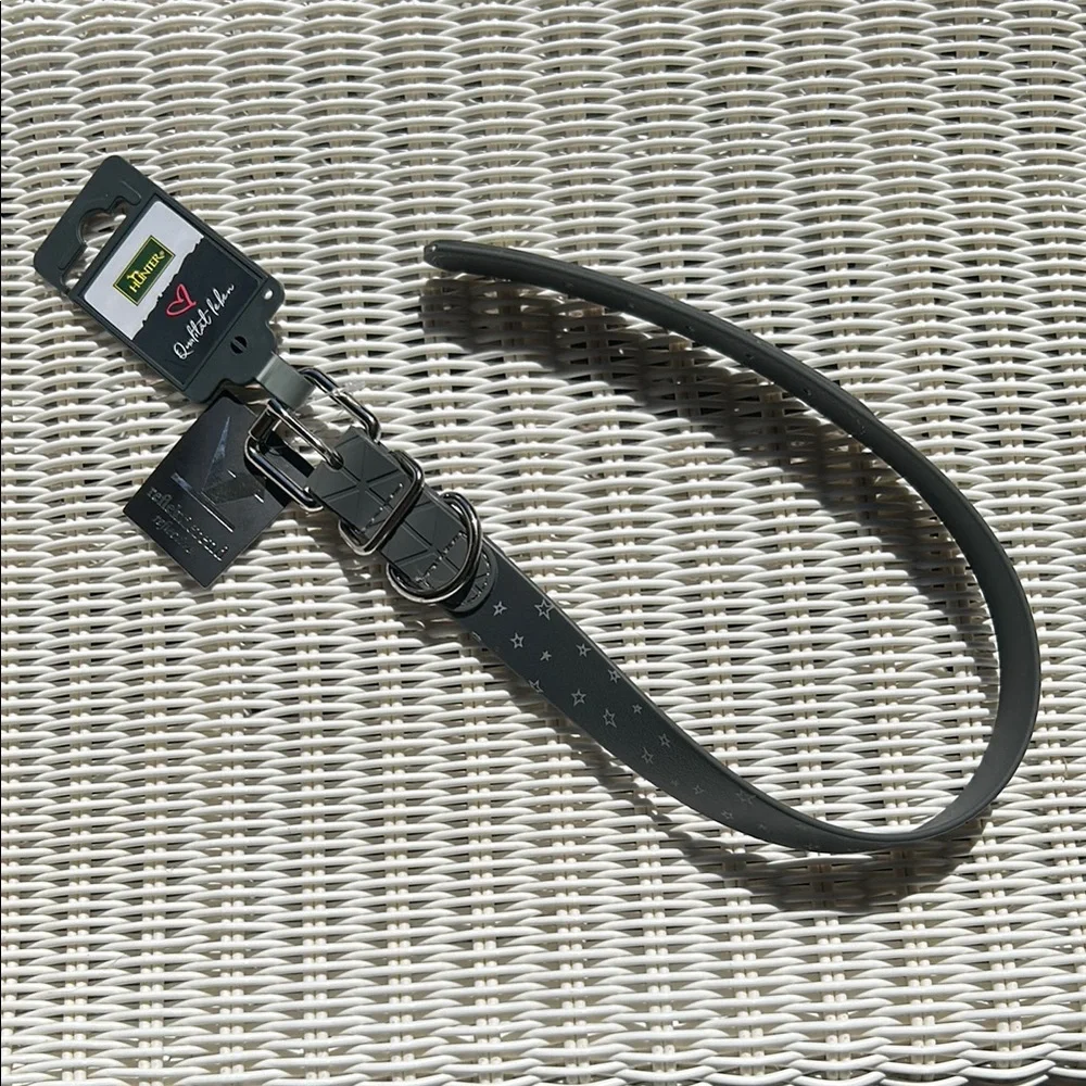 Hunter Black Dog Collar Size M 37-46